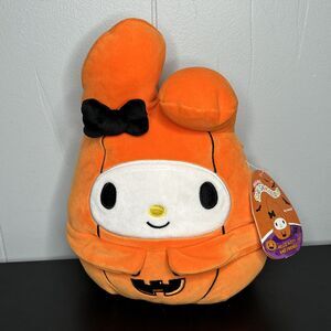 Squishmallows Hello Kitty and Friends 10 inch My Melody Halloween Pumpkin Plush